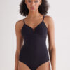 Bodysuit i Fresh Bamboo med tunna axelband Bodysuit i Fresh Bamboo med tunna axelband