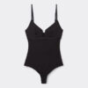 Bodysuit i Fresh Bamboo med tunna axelband Bodysuit i Fresh Bamboo med tunna axelband