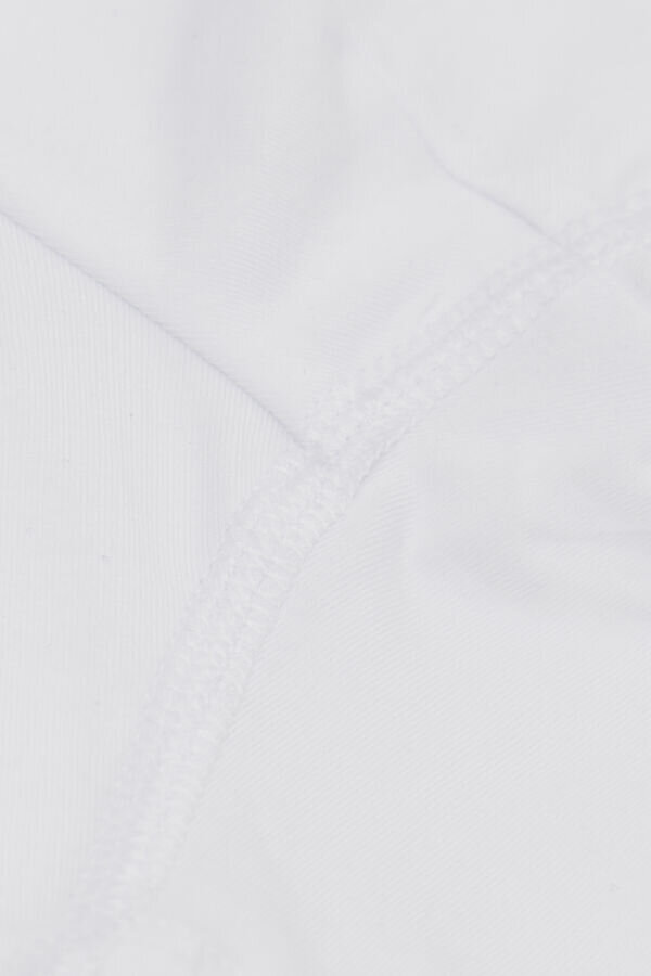 Bomullsboxershorts med synlig resår Bomullsboxershorts med synlig resår