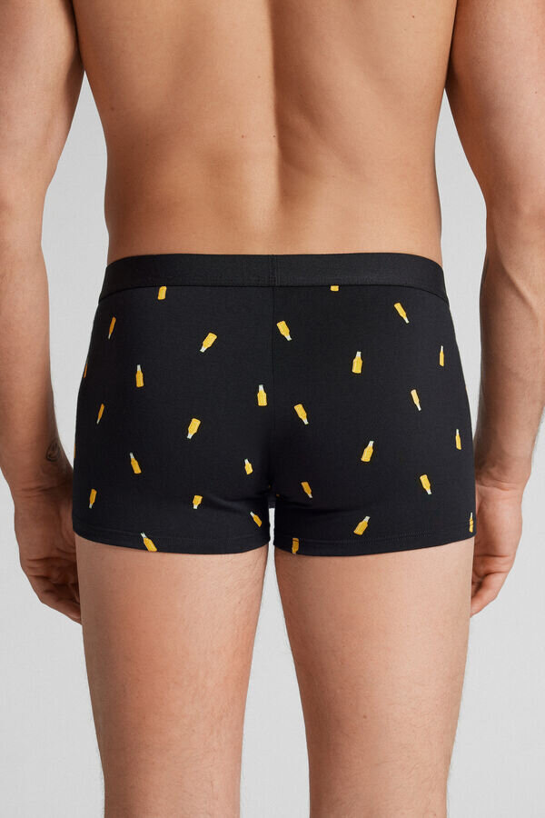 Boxershorts i högkvalitativ bomull med ölflasketryck Boxershorts i högkvalitativ bomull med ölflasketryck