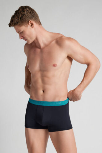 Boxershorts i mikrofiber med logotyp Boxershorts i mikrofiber med logotyp