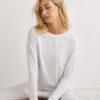 Comfort Chic Bateau Neck Long Sleeve Modal Top