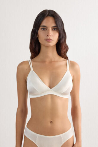 Emma Refined Everyday Bralette Triangel-BH i siden