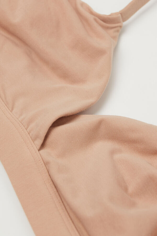 Emma triangel-bh i naturlig bomull Emma triangel-bh i naturlig bomull