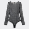 Flirt Fearlessly långärmad Lace Bodysuit Flirt Fearlessly långärmad Lace Bodysuit