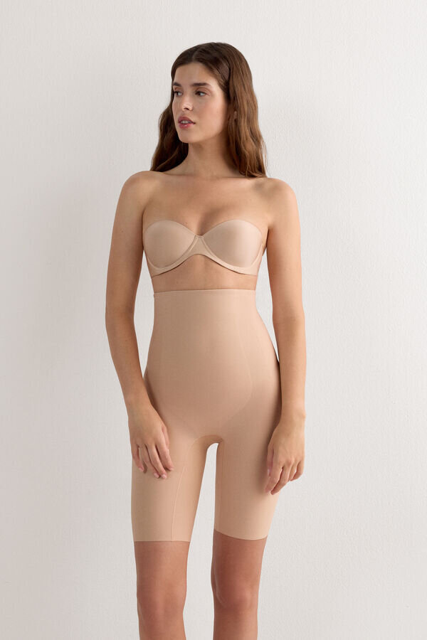 Formande shorts i sömlös mikrofiber Formande shorts i sömlös mikrofiber