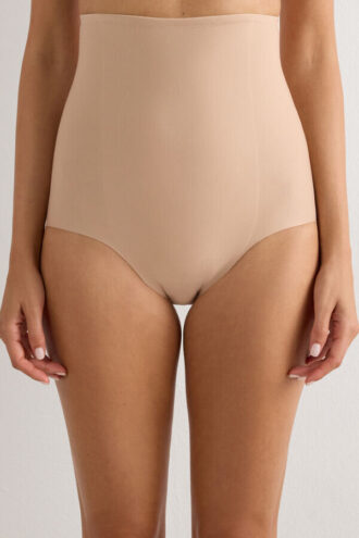 Hipster med hög midja i sömlös mikrofiber