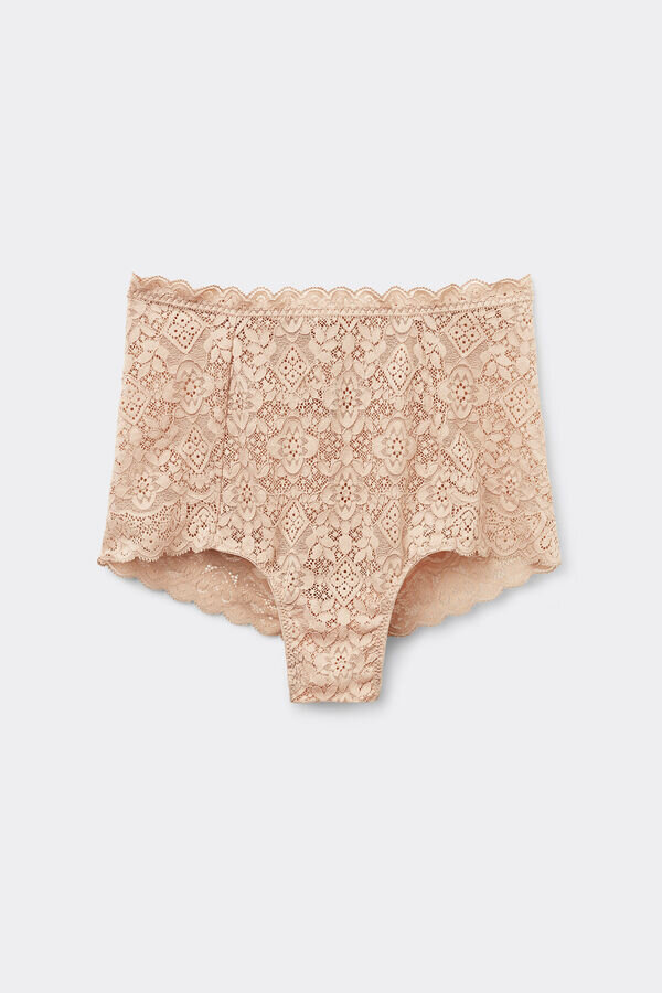 Hipster med hög midja i spets Hipster med hög midja i spets