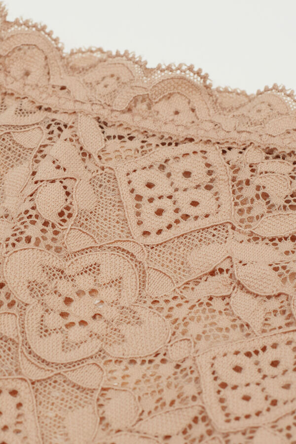 Hipster med hög midja i spets Hipster med hög midja i spets