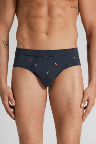Hot Pepper Print Superior Cotton Briefs