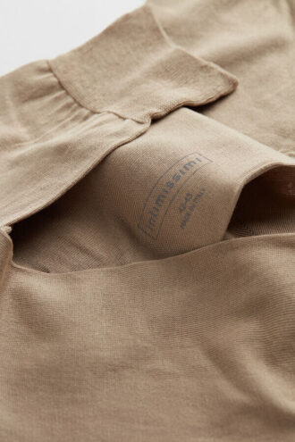 Korta sockor i egyptisk bomullssatin