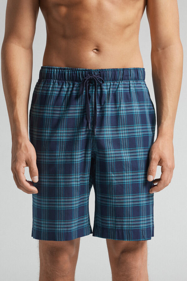 Kortbyxor i rutigt tyg Kortbyxor i rutigt tyg