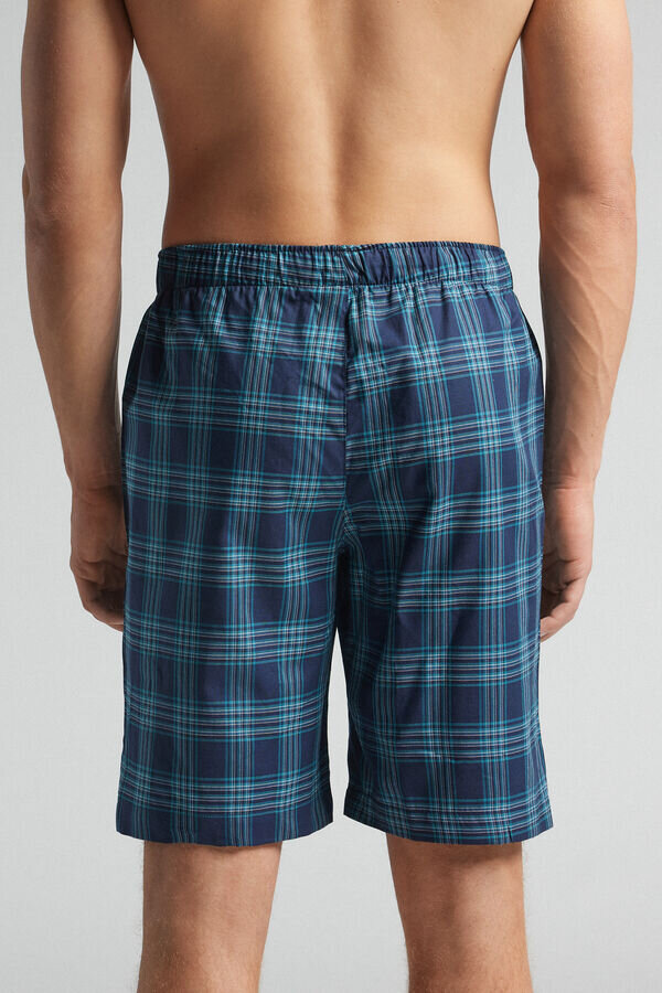 Kortbyxor i rutigt tyg Kortbyxor i rutigt tyg