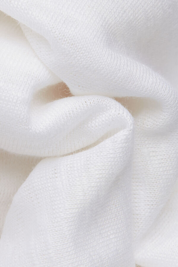 Kortärmad topp i rent linne Kortärmad topp i rent linne