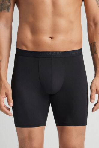 Långa boxershorts i mikrofiber