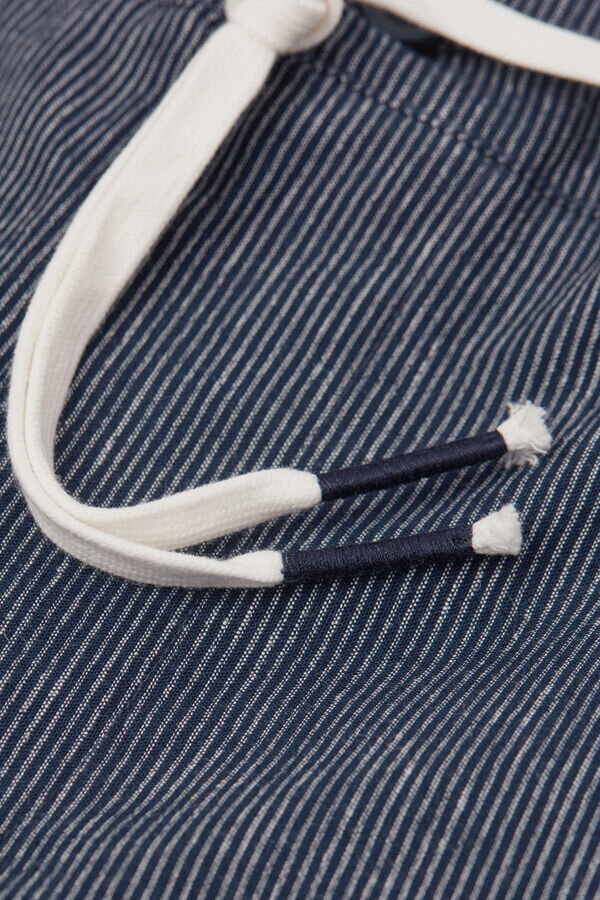 Långa byxor i linne och bomull Långa byxor i linne och bomull