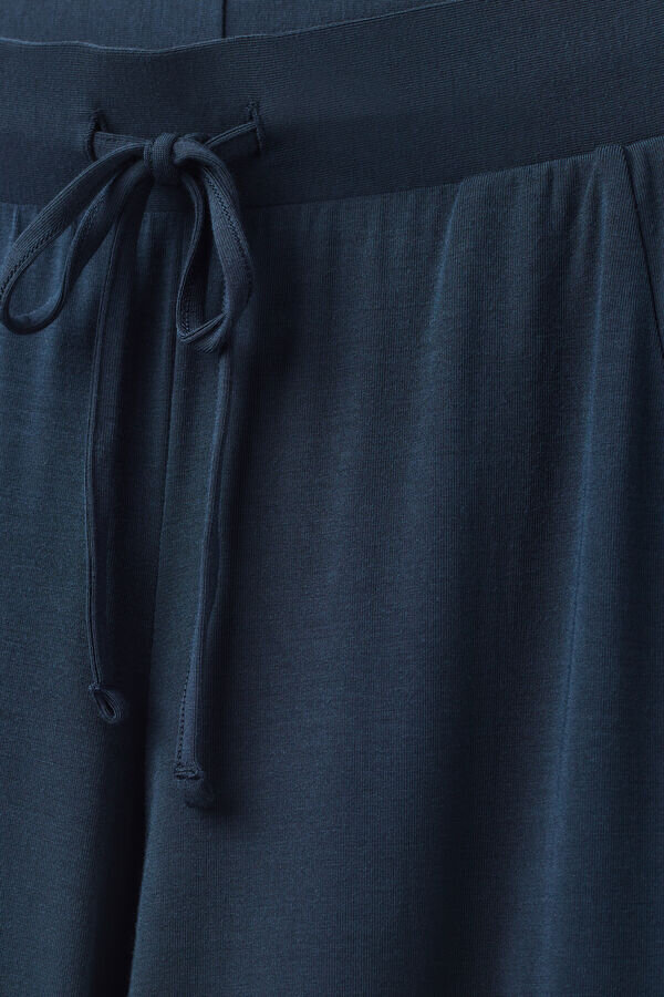 Långa Palazzo-byxor i modal Långa Palazzo-byxor i modal