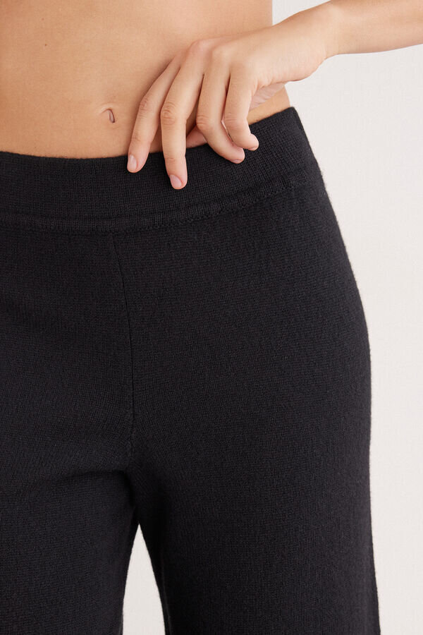 Långa palazzobyxor i 1 kashmir Långa palazzobyxor i 1 kashmir