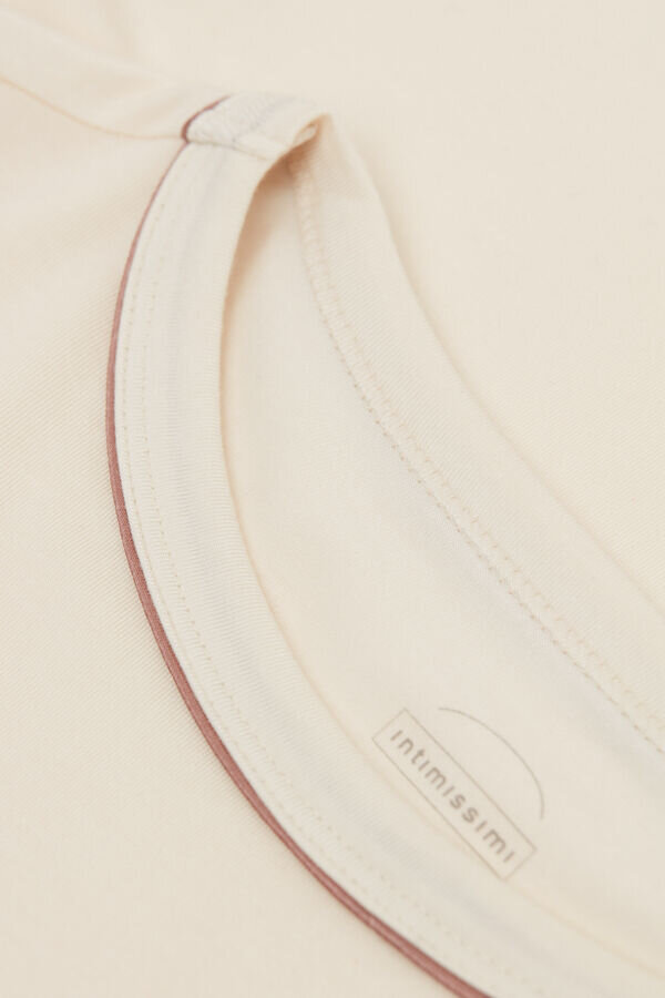 Långärmad modal-topp Långärmad modal-topp