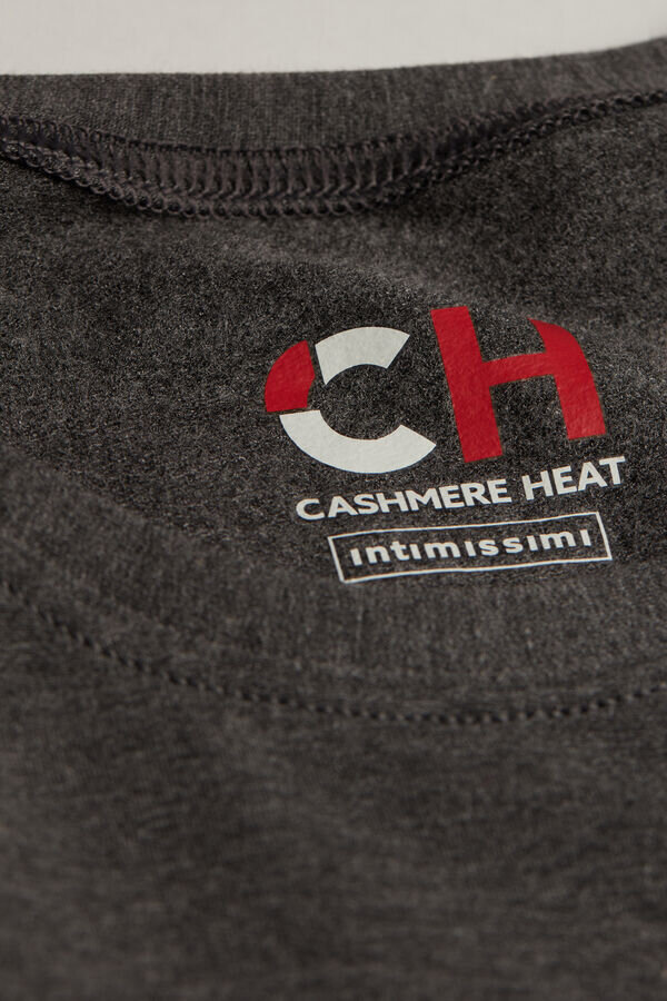 Långärmad topp i modal och kashmir Långärmad topp i modal och kashmir