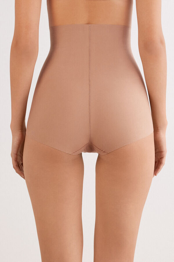 Lättformande höga hipsters i bomull Lättformande höga hipsters i bomull