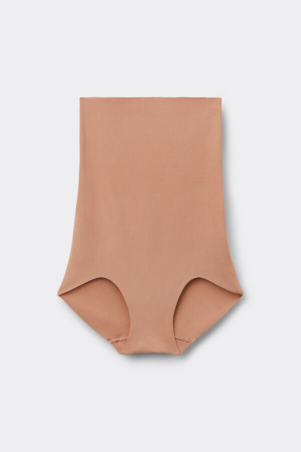 Lättformande höga hipsters i bomull Lättformande höga hipsters i bomull