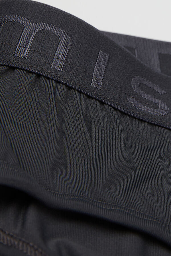 Microfiberkalsonger med logodetalj Microfiberkalsonger med logodetalj