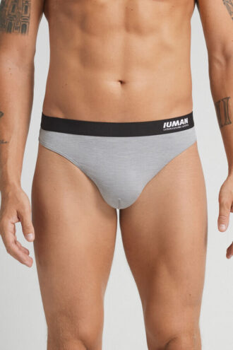 Microfiberstring Thong med logotyp