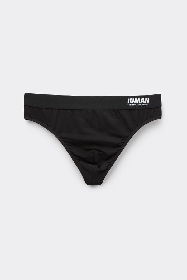 Mikrofiberstring Thong med logotyp Mikrofiberstring Thong med logotyp