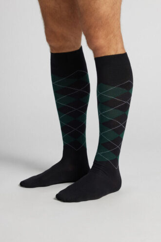 Mjuka knästrumpor i bomull