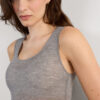 Modal Cashmere Ultralight Wide-Shoulder Top
