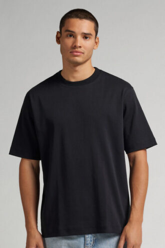 Oversized T-shirt i bomullsinterlock