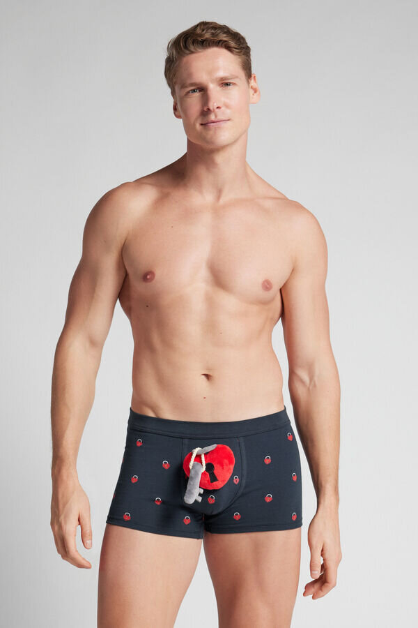 Padlock Heart Plush Toy Superior Cotton Boxers Padlock Heart Plush Toy Superior Cotton Boxers