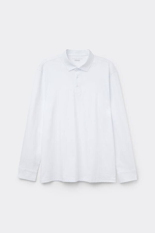 Premium merceriserad bomullspikétröja Premium merceriserad bomullspikétröja