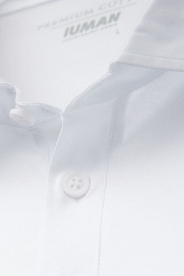 Premium merceriserad bomullspikétröja Premium merceriserad bomullspikétröja