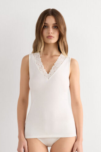 Pretty Flowers modal- och spetslinne