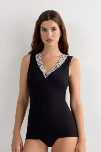 Pretty Flowers modal- och spetslinne