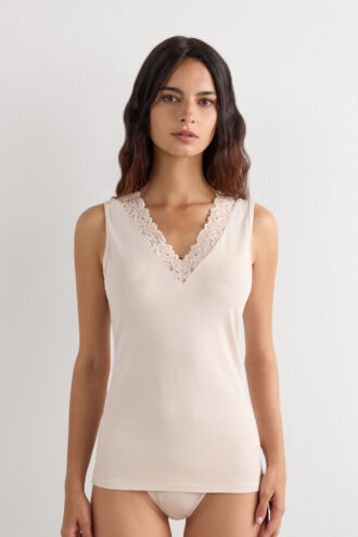 Pretty Flowers modal- och spetslinne