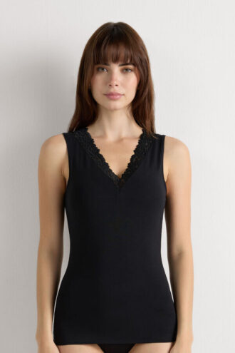 Pretty Flowers modal- och spetslinne