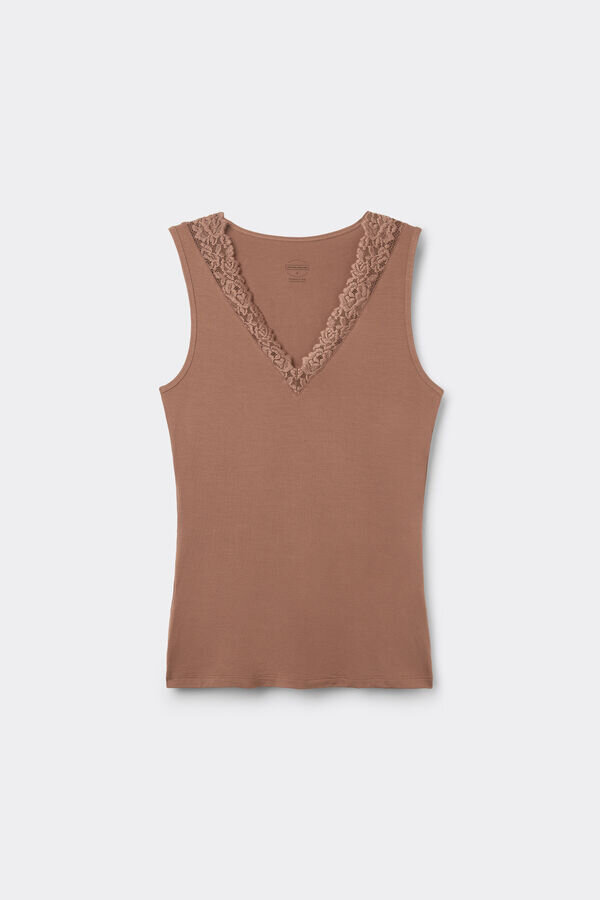 Pretty Flowers modal- och spetslinne Pretty Flowers modal- och spetslinne