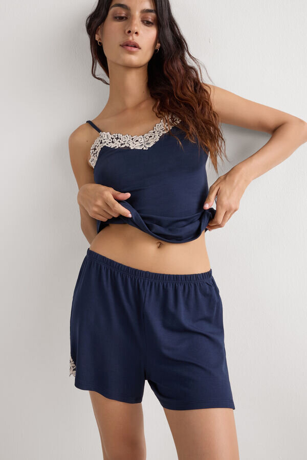 Pretty Flowers Modal Shorts Pretty Flowers Modal Shorts