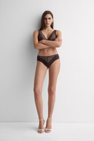 Pretty Flowers sömlösa bomullstrosor