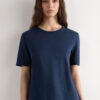 Pure Linen Short Sleeve Top i linne