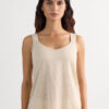 Pure Linen Tank Top i linne