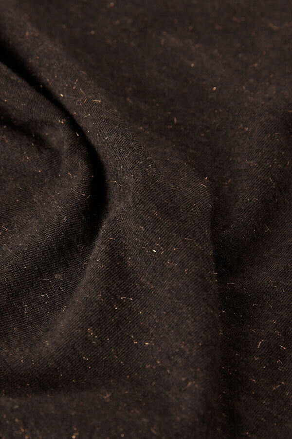 Rundhalsad topp i modal light med kashmirlamé Rundhalsad topp i modal light med kashmirlamé