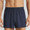Rymliga boxershorts i mjuk silke