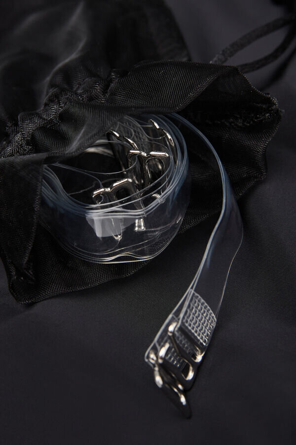 Sexig bodysuit med öppen rygg i Ultralight Microfiber Sexig bodysuit med öppen rygg i Ultralight Microfiber