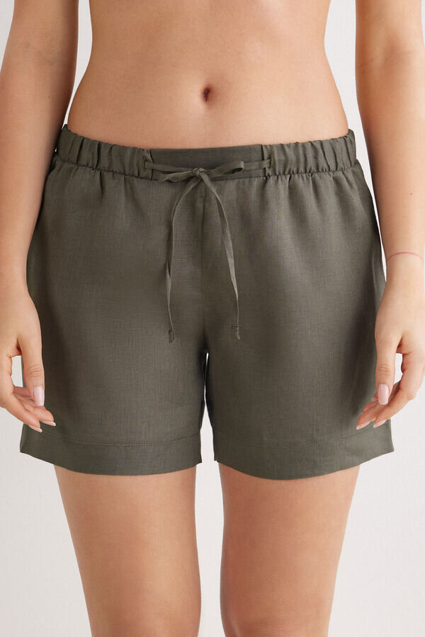 Shorts i ren linne Shorts i ren linne
