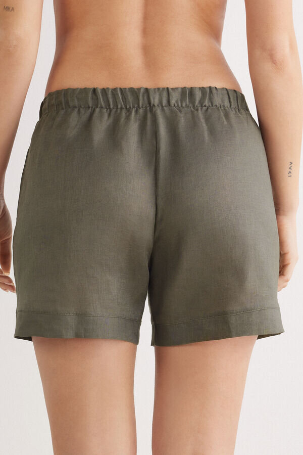 Shorts i ren linne Shorts i ren linne