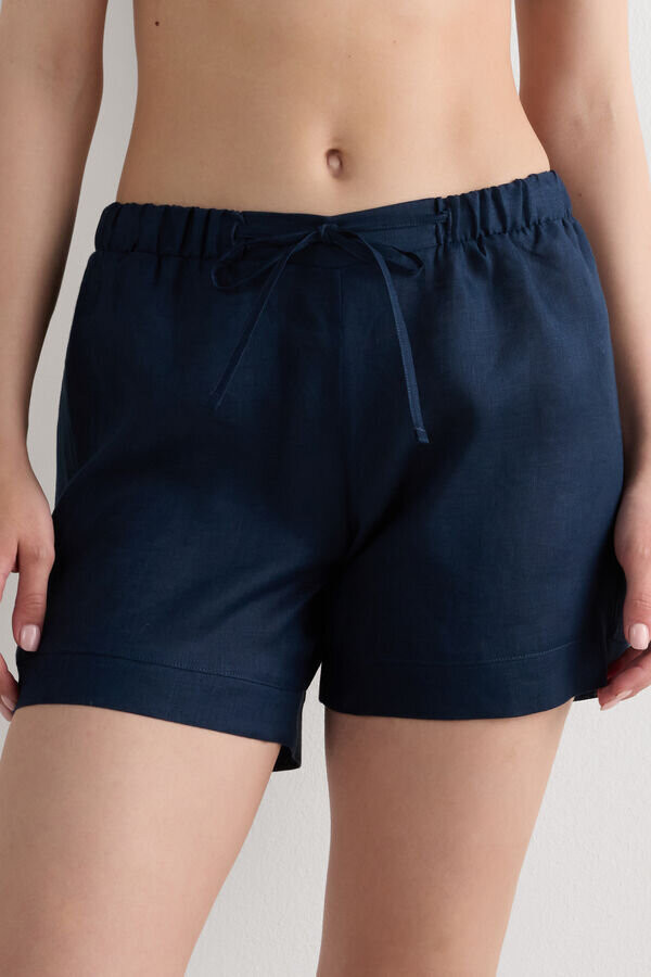Shorts i rent linne Shorts i rent linne